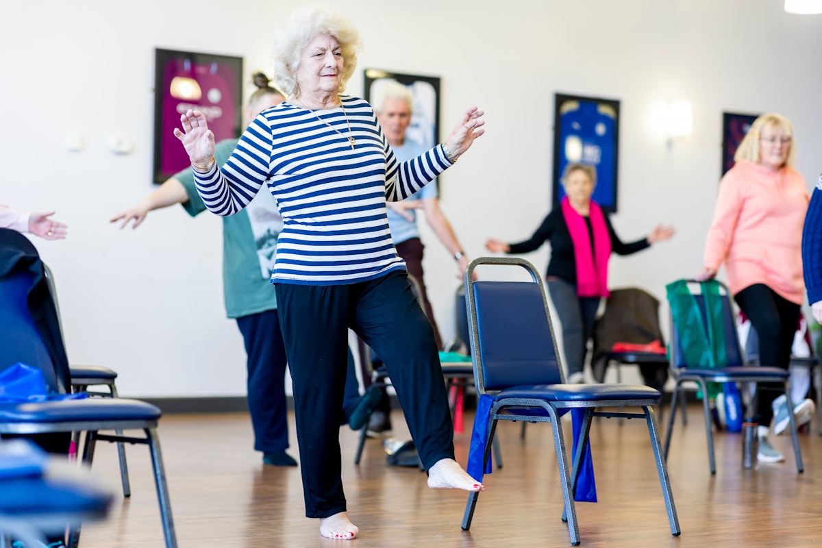 Healthy aging lifestyle